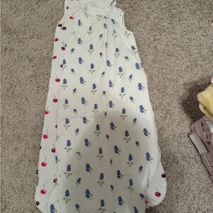 Kyte BABY White and Blue Baby Sleeping Bag